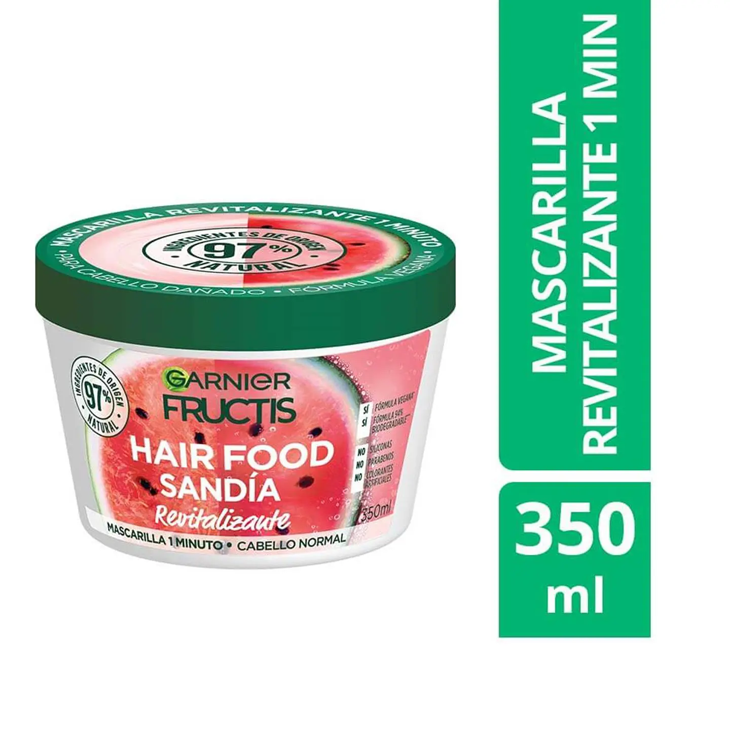 Mascarilla Hair Food Aguacate Nutrición GARNIER Fructis 350ml 3