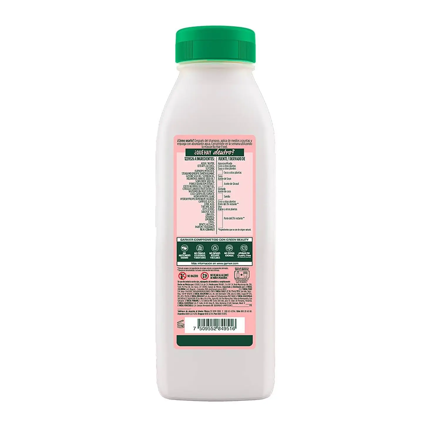 Acondicionador Hair Food Sandía Revitalizante GARNIER Fructis 300ml 2