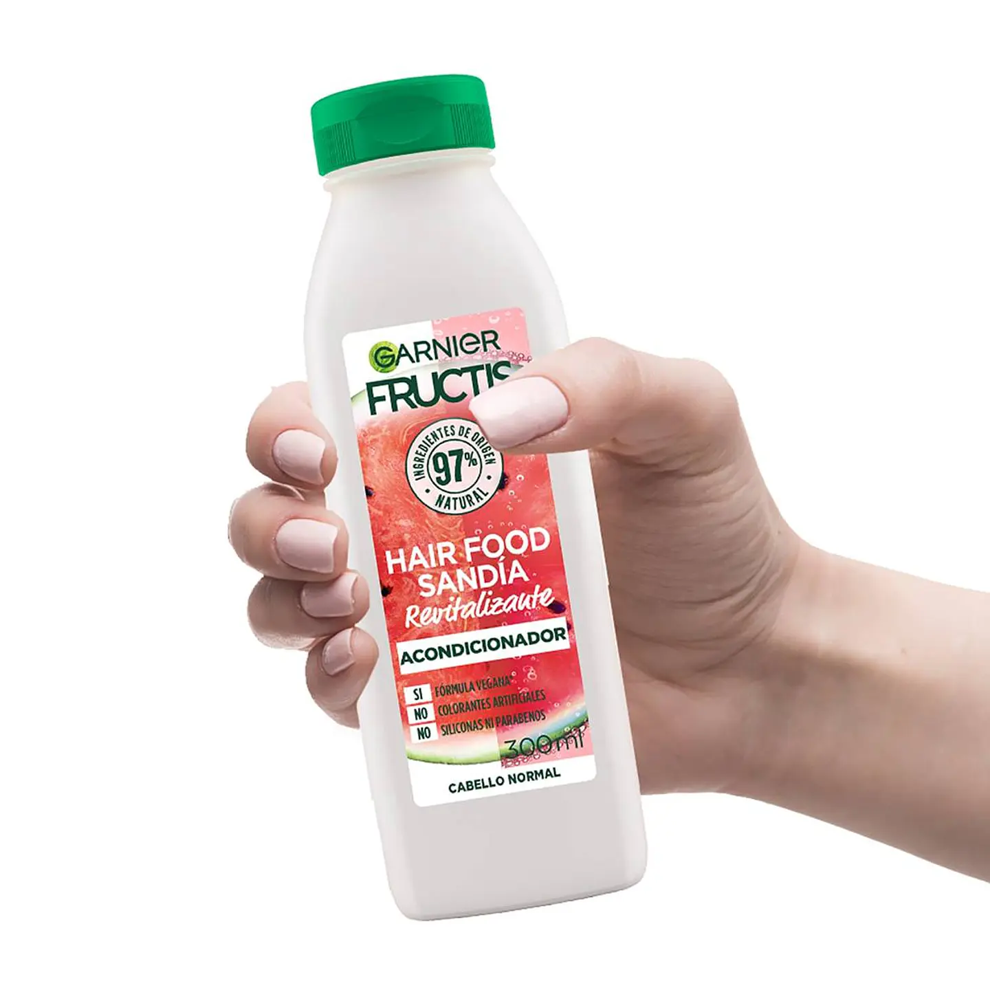 Acondicionador Hair Food Sandía Revitalizante GARNIER Fructis 300ml 3