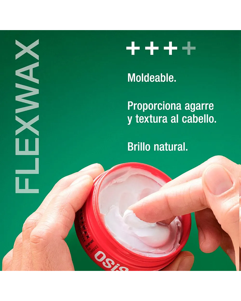 Cera en Crema Ultra Fuerte Flexwax OSiS+ 85ml