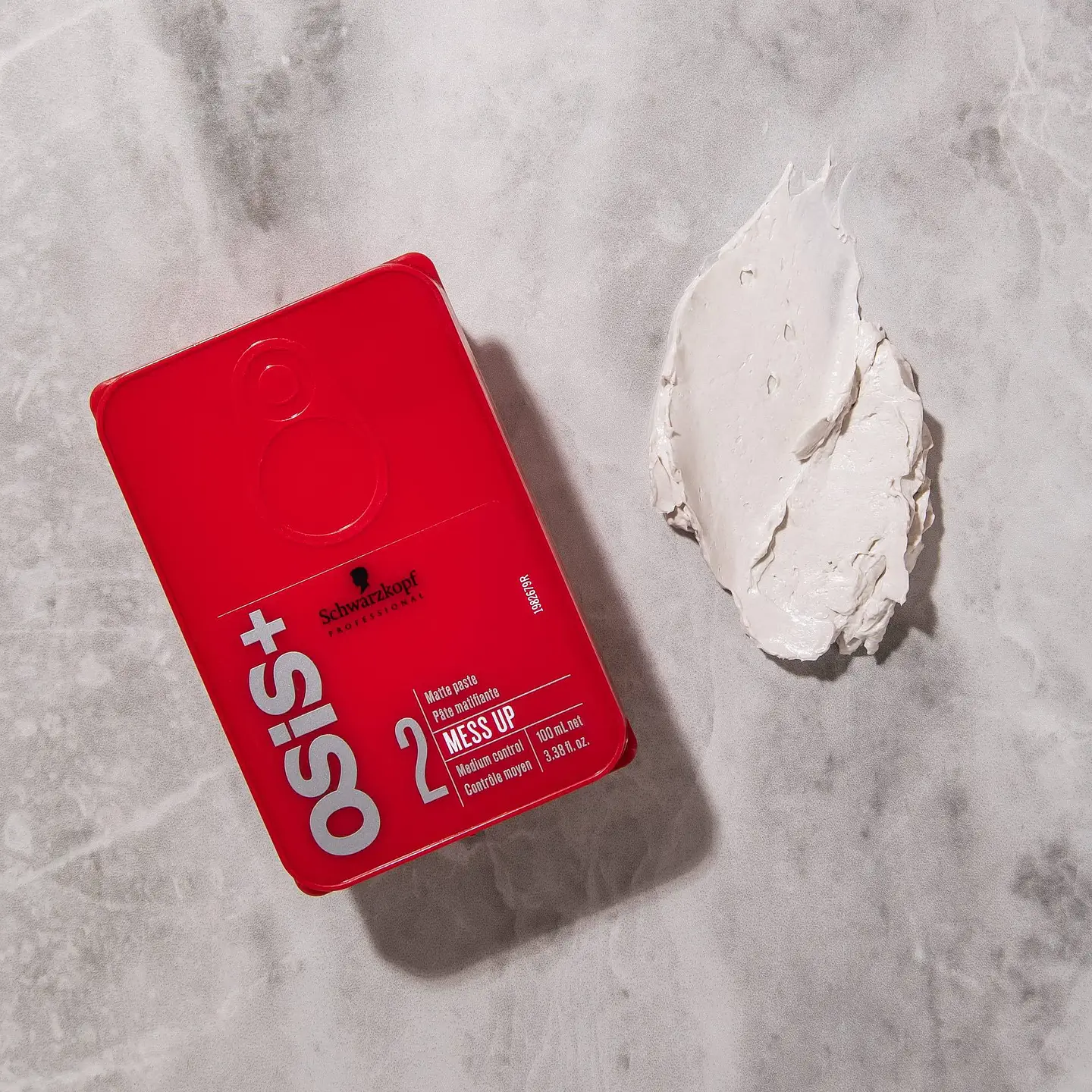 Goma en Pasta Efecto Mate Mess Up OSiS+ 100ml 3