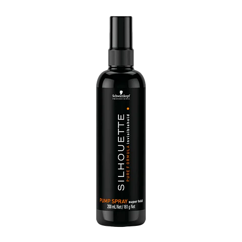 Pump Spray de Fijación Extra Fuerte (No Aerosol) SILHOUETTE 200ml
