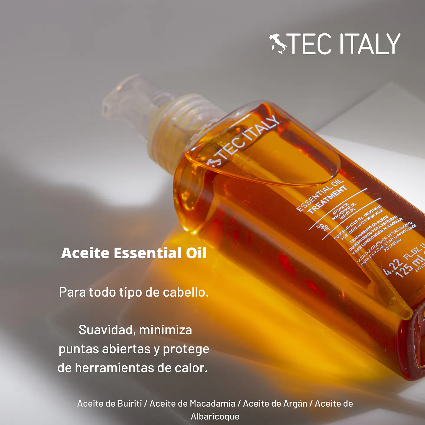 Serum Essential Oil TEC ITALY Nourishing Oil 125ml 3