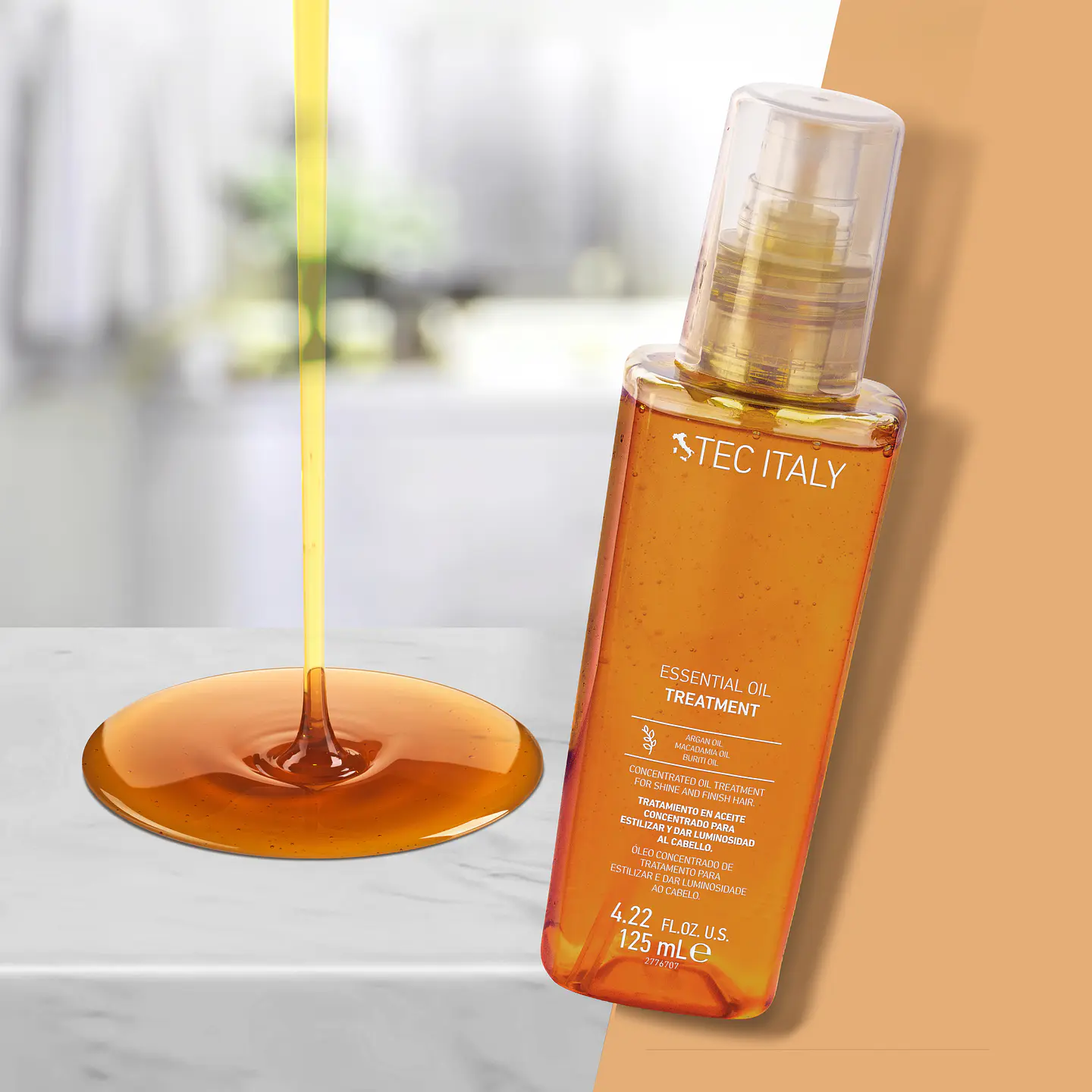Serum Essential Oil TEC ITALY Nourishing Oil 125ml 4
