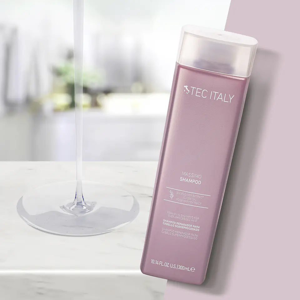 Shampoo Reparador Massimo TEC ITALY Repair 300ml 4
