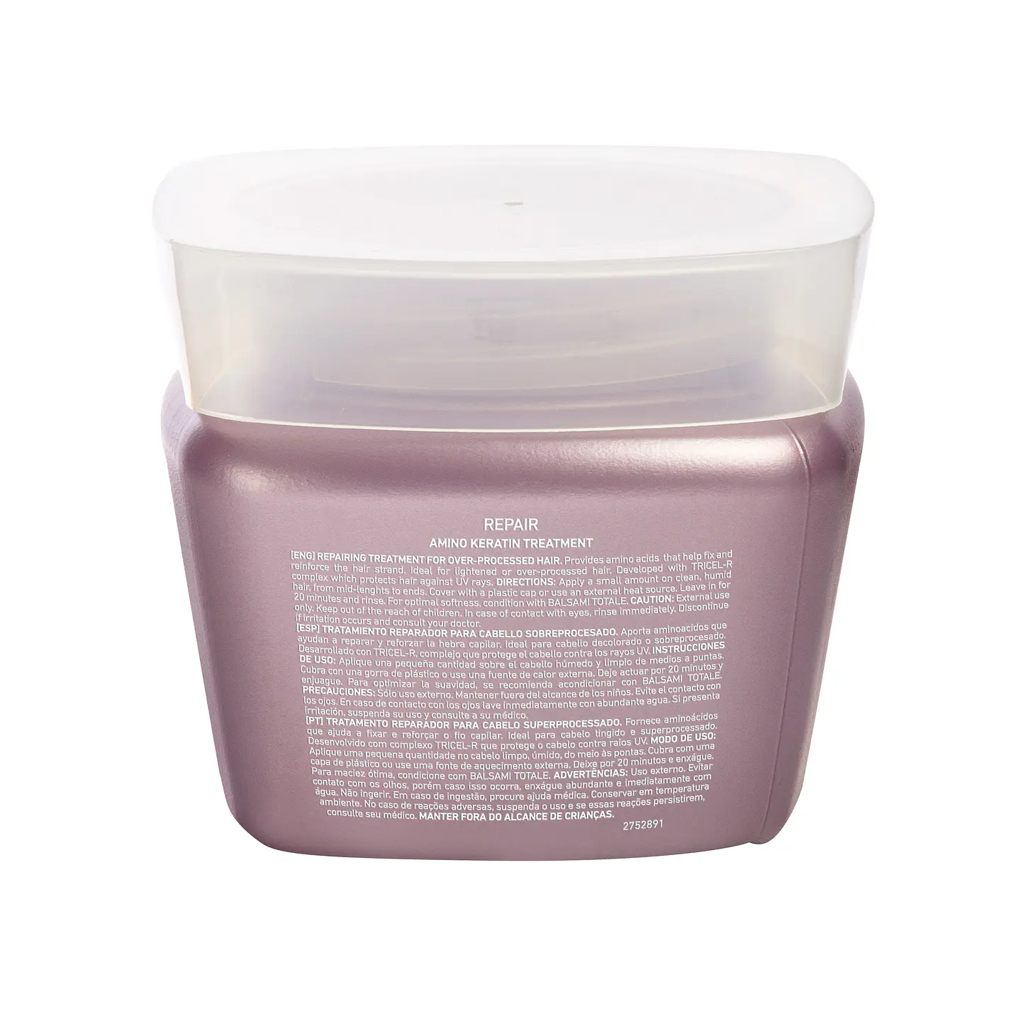 Tratamiento Amino Keratin TEC ITALY Repair 280g 2