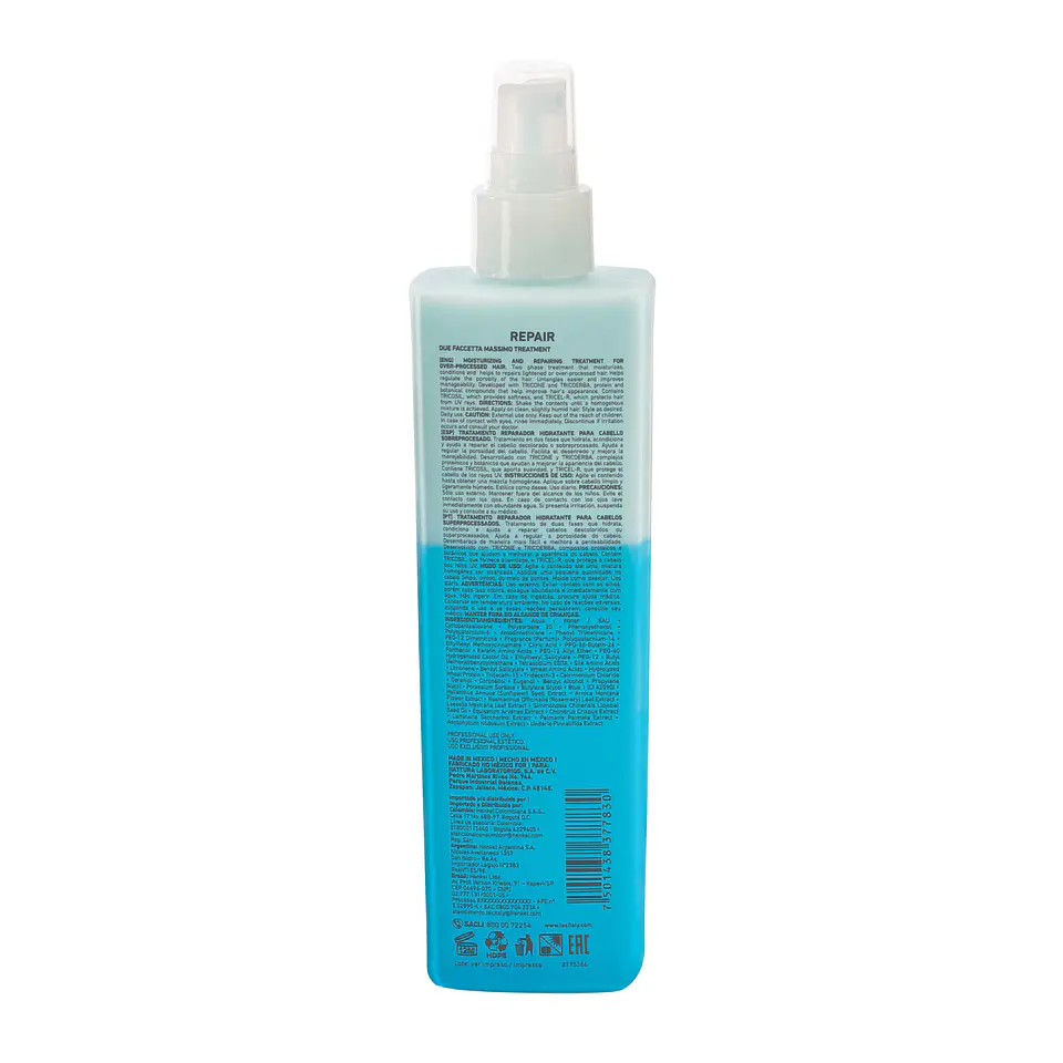 Bifásico Due Faccetta Massimo TEC ITALY Repair 300ml 2