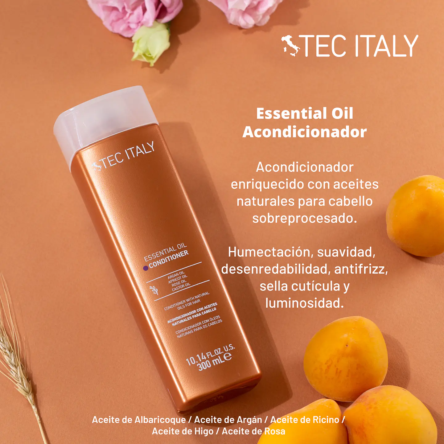 Acondicionador Essential Oil TEC ITALY Nourishing Oil 125ml 3