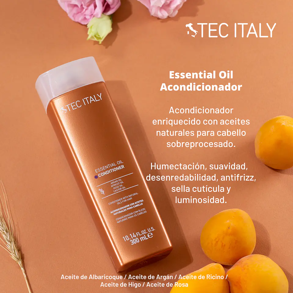 Acondicionador Essential Oil TEC ITALY Nourishing Oil 125ml 3