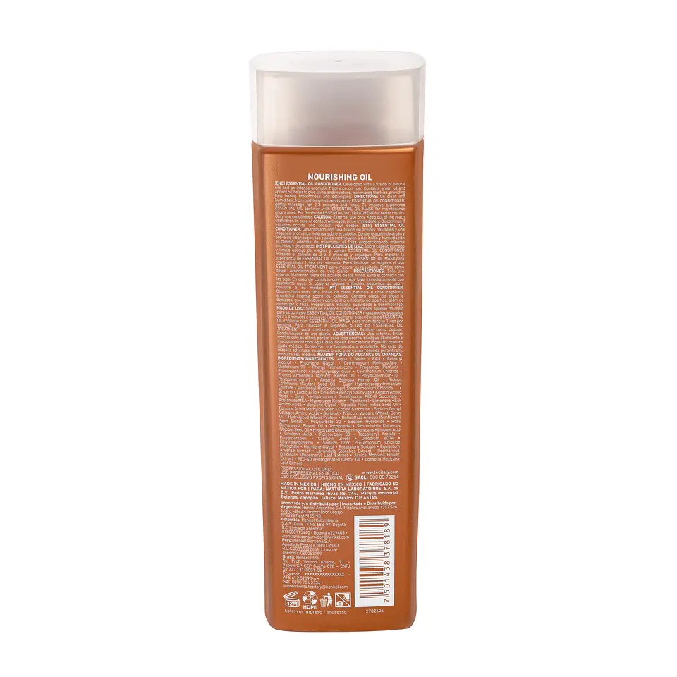 Acondicionador Essential Oil TEC ITALY Nourishing Oil 125ml 2