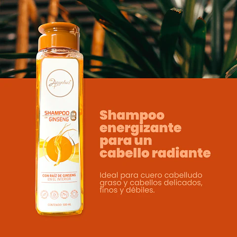 Shampoo con Ginseng ANYELUZ 500ml