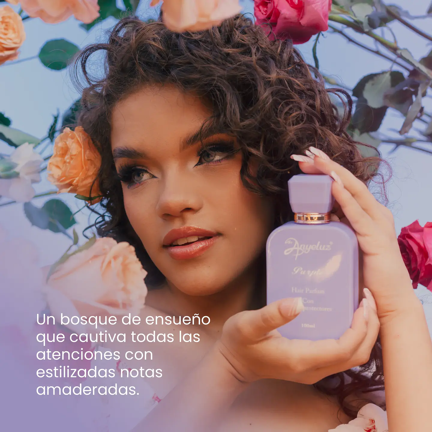 Perfume Capilar ANYELUZ Purple 100ml 5