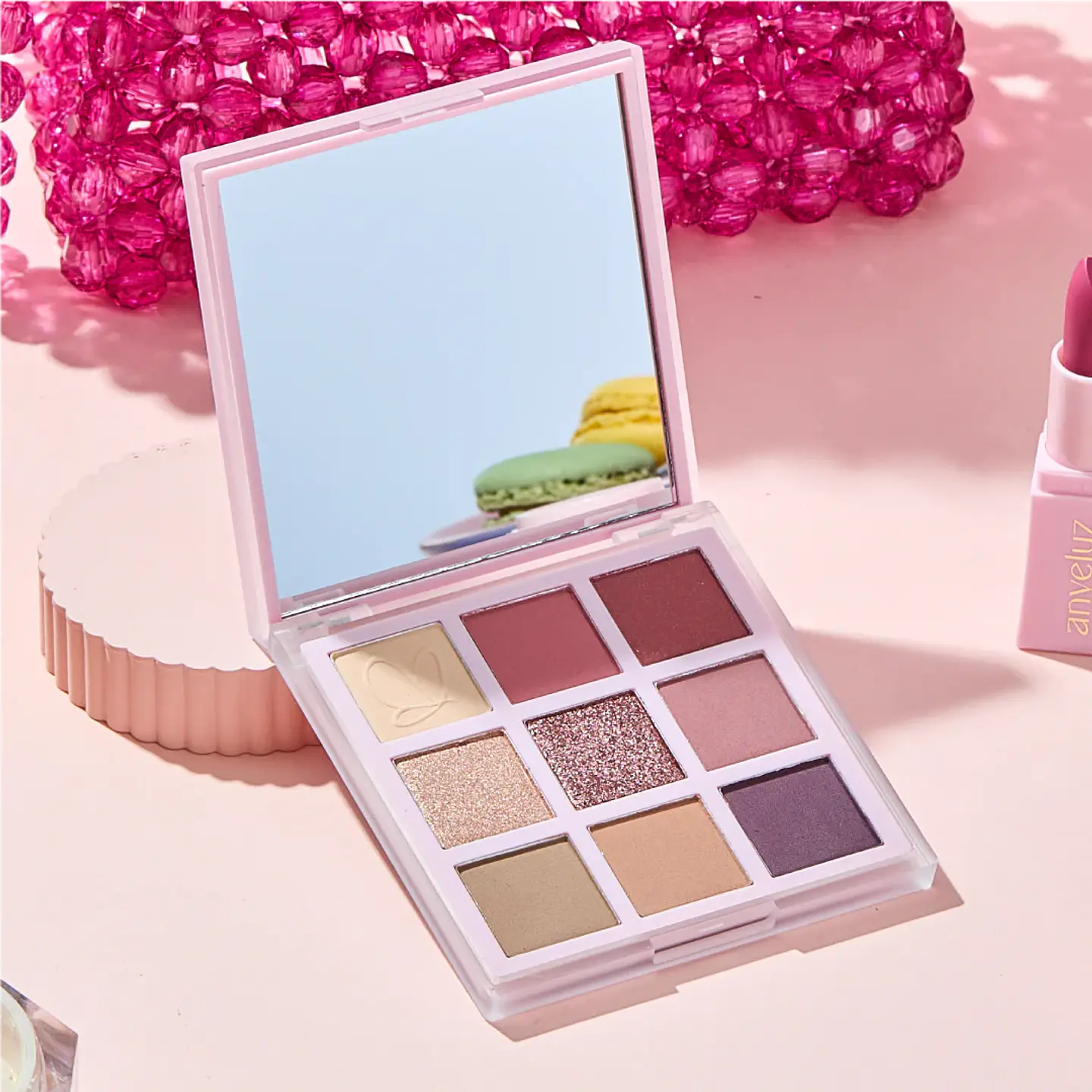 Paleta de Sombras ANYELUZ Pink x9 Tonos 3