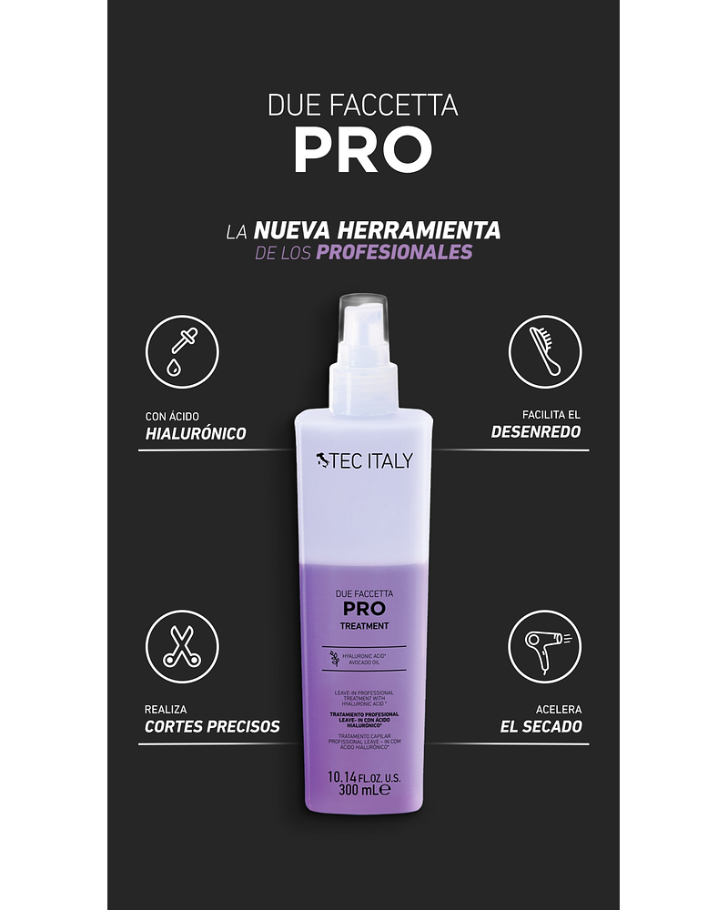 Due Faccetta Pro TEC ITALY Professional 300ml