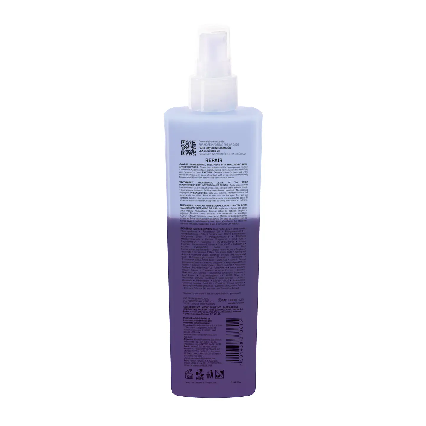 Bifásico Due Faccetta Pro TEC ITALY Professional 300ml 2