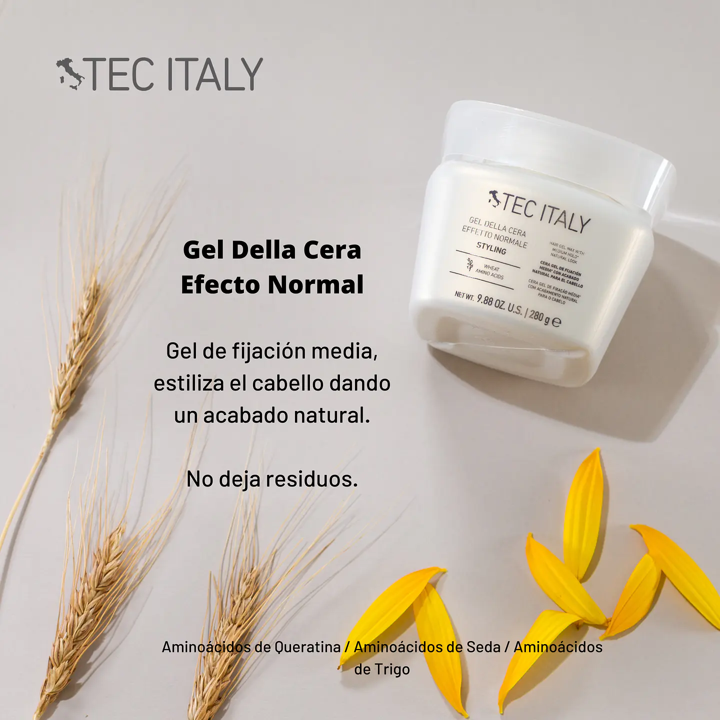 Gel Della Cera Effetto Normale TEC ITALY Styling 280g 4