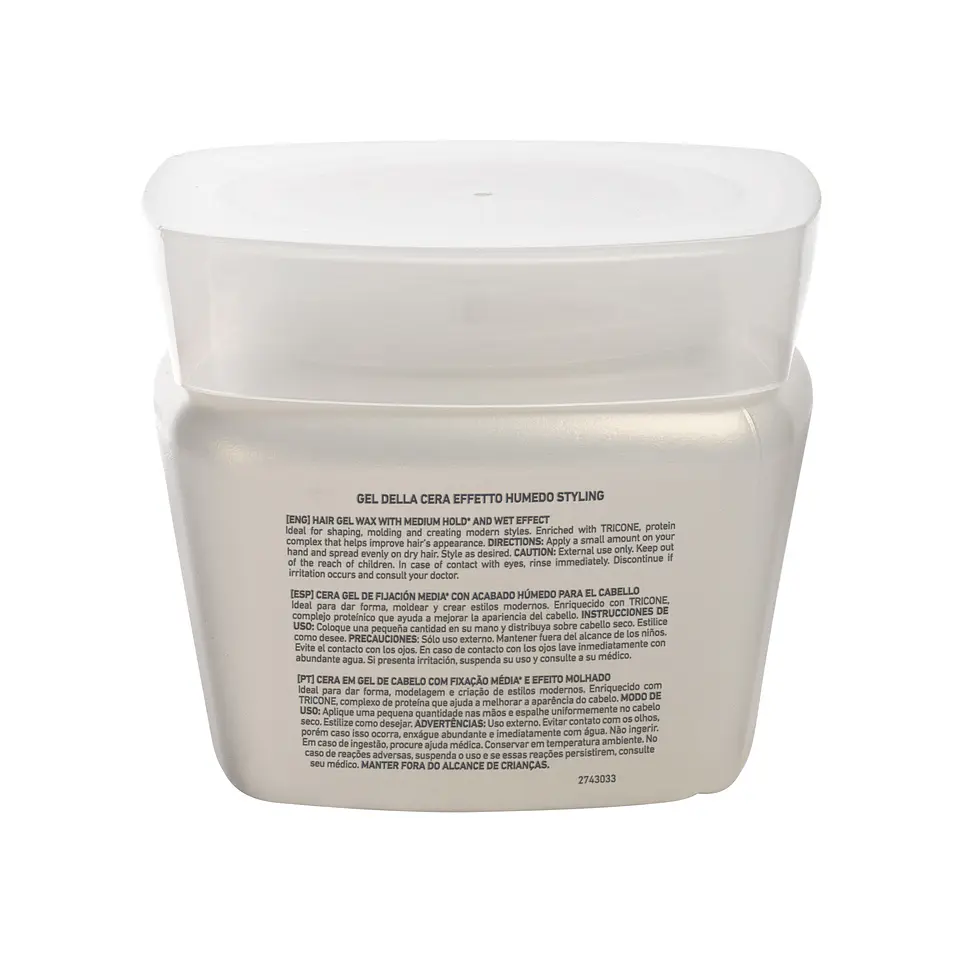 Gel Della Cera Effetto Húmedo TEC ITALY Styling 280g 2