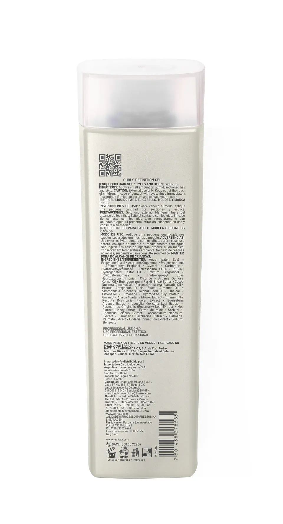Curls Definition Gel TEC ITALY Curls 300ml 2