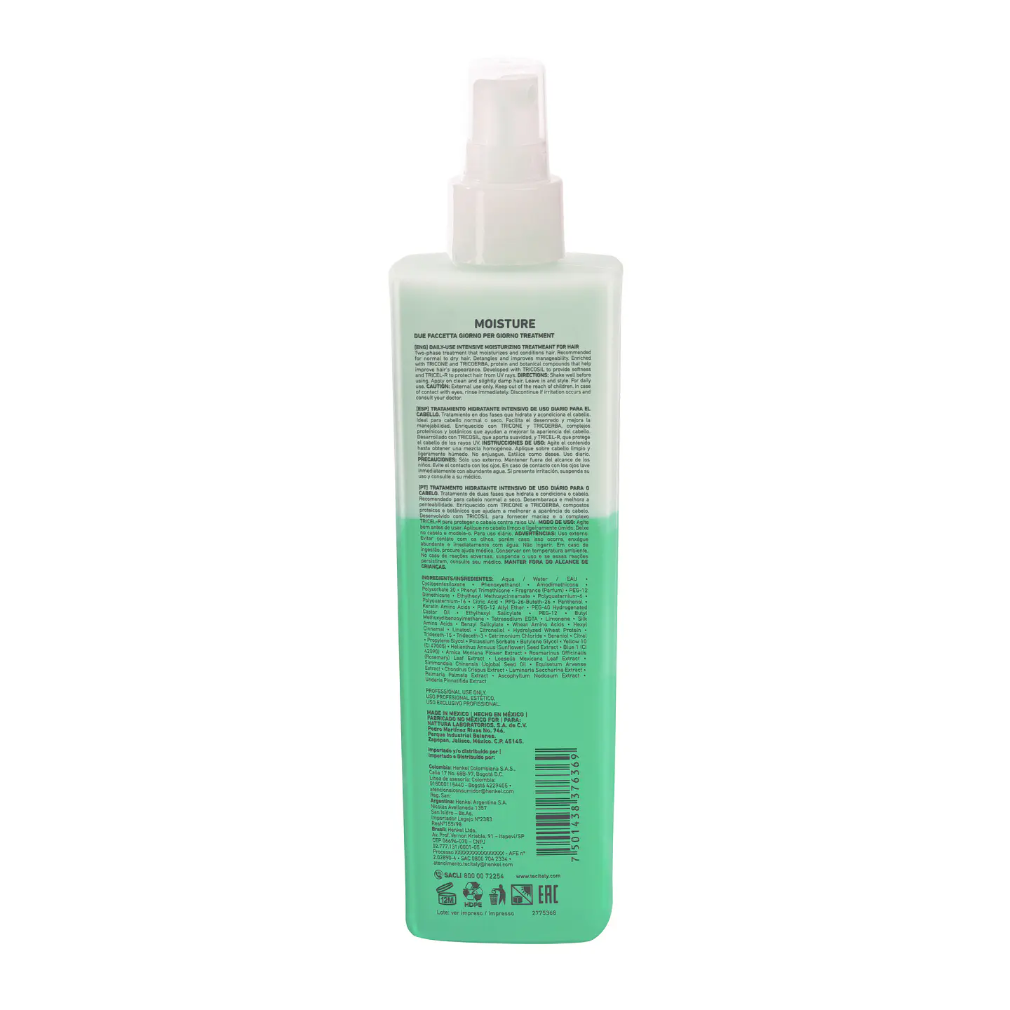 Bifásico Due Faccetta Giorno Per Giorno TEC ITALY Moisture 300ml 3