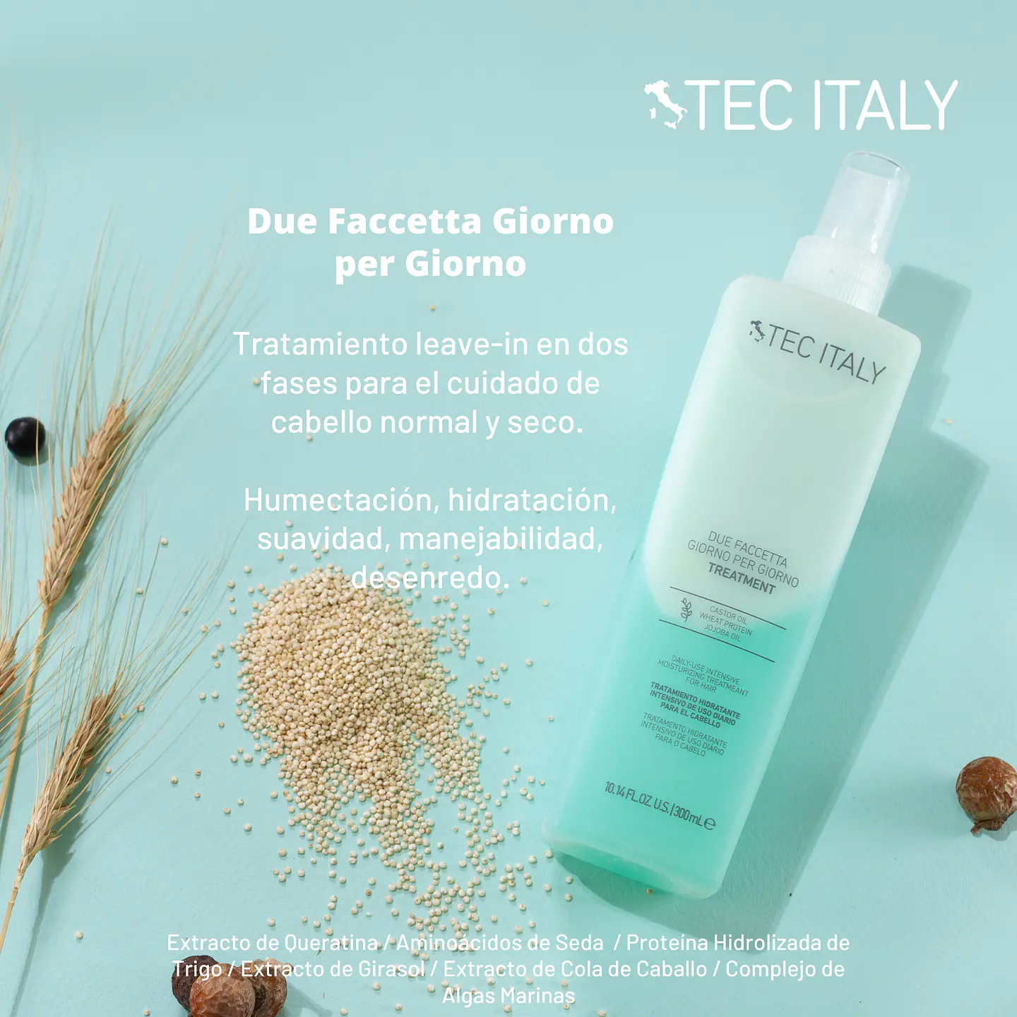 Bifásico Due Faccetta Giorno Per Giorno TEC ITALY Moisture 300ml 2