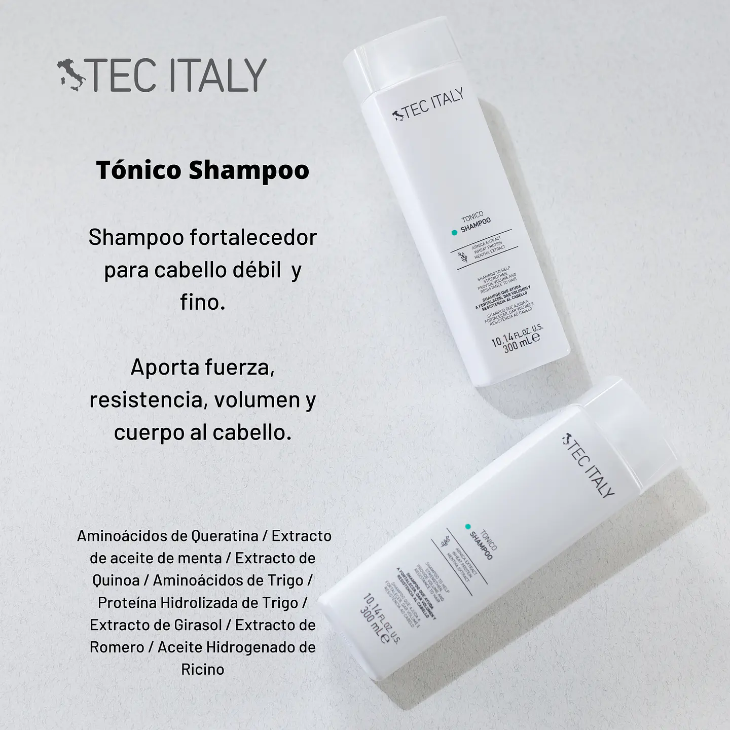Shampoo Tónico TEC ITALY Scalp 300ml 3