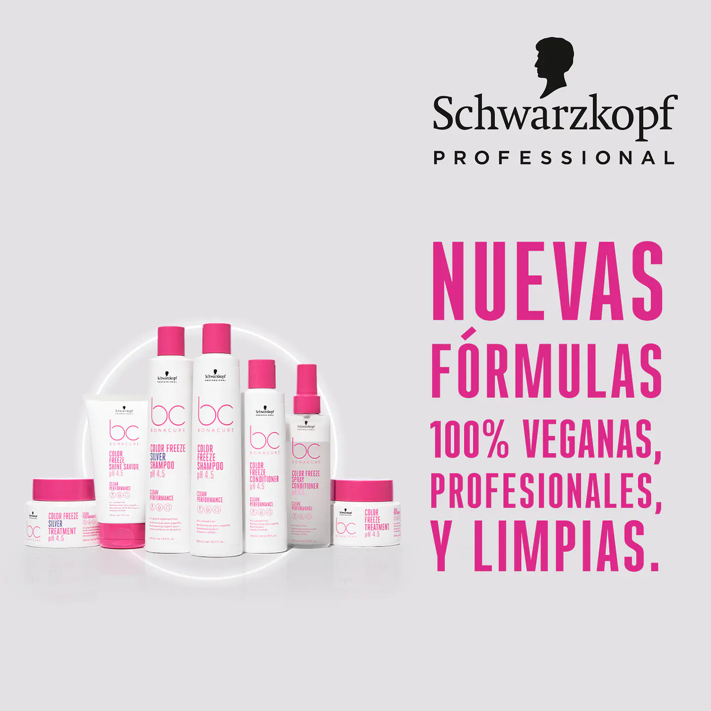 Tratamiento con Queratina Vegana y pH 4.5 Color Freeze BONACURE 500ml 5