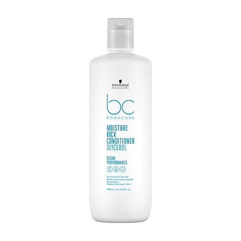 Acondicionador con Queratina Vegana y Glicerol Moisture Kick BONACURE 1000ml