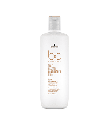 Acondicionador con Queratina Vegana y Glicerol Q10+ Time Restore BONACURE 1000ml