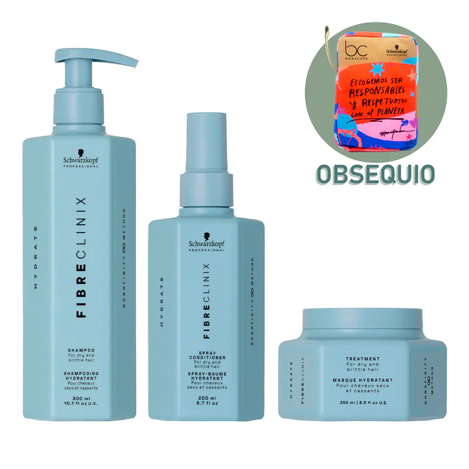 Rutina Hidratante FIBRE CLINIX Hydrate 1