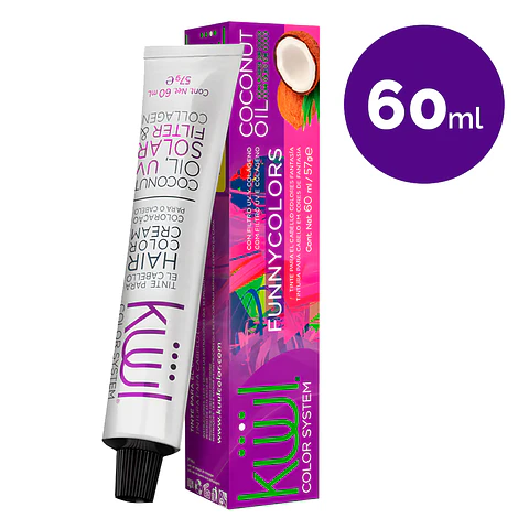 Tinte Semipermanente Fantasía Larga Duración Funny Colors KÜÜL Color System 60ml