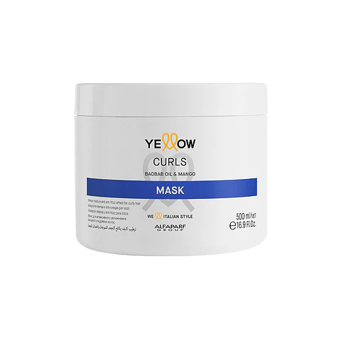Mascarilla Rizos Anti-Frizz YELLOW Curls 500ml
