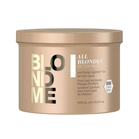 Mascarilla Detox para Todo Tipo de Rubios BLONDME 500ml