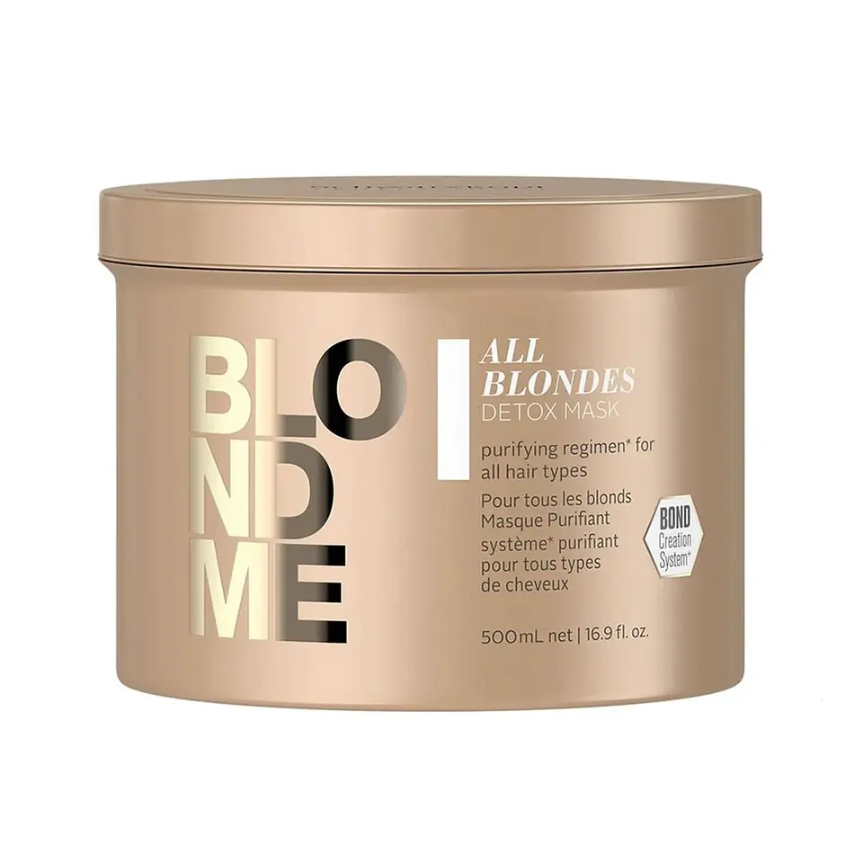 Mascarilla Detox para Todo Tipo de Rubios BLONDME 500ml 1