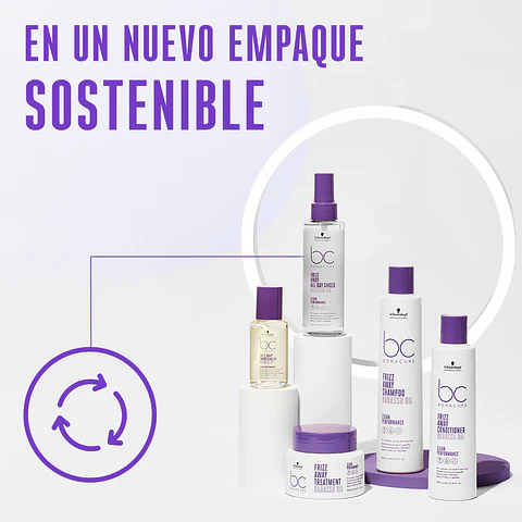 Combo Shampoo + Acondicionador BONACURE Frizz Away