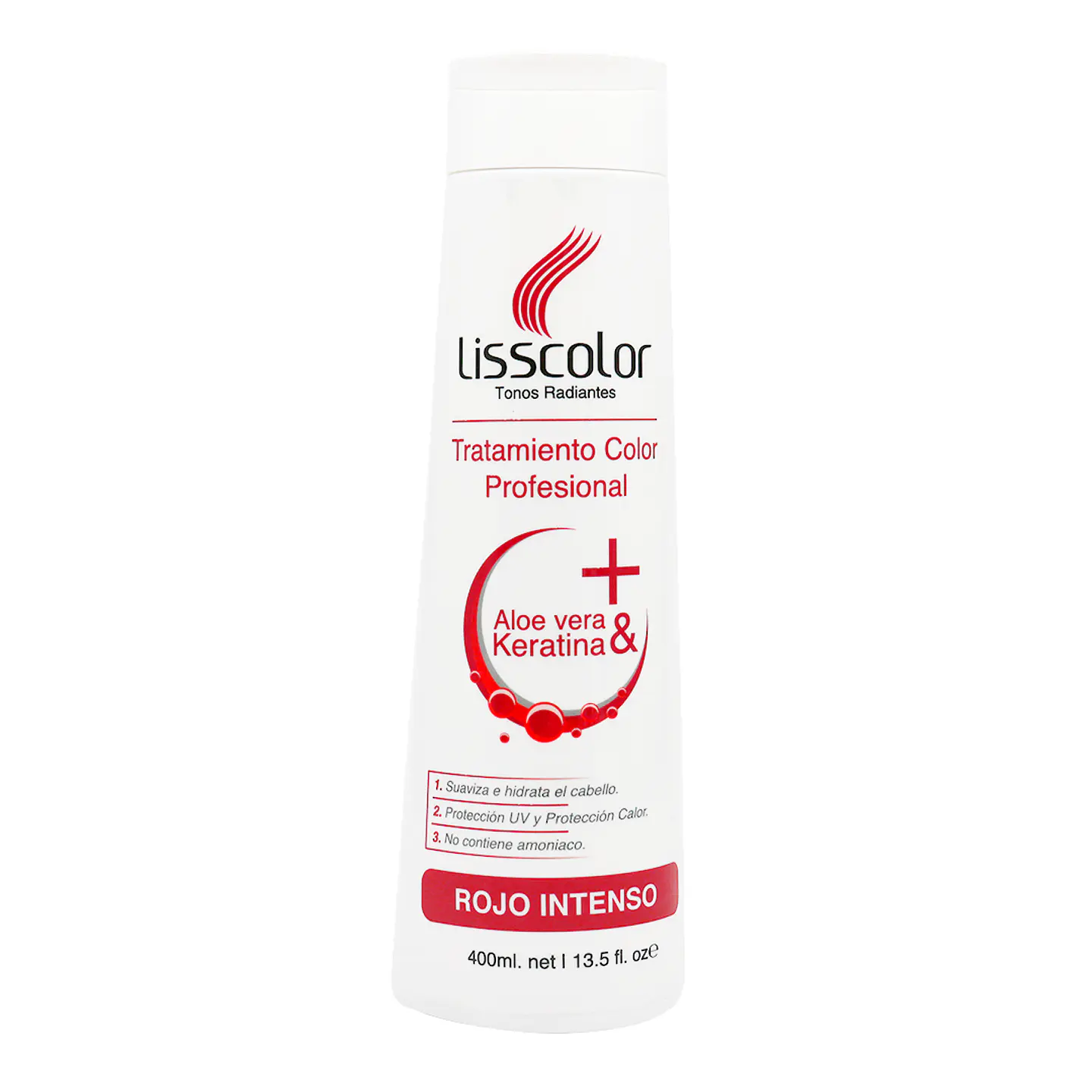 Tratamiento Color Profesional Lisscolor Rojo Intenso 400ml 1
