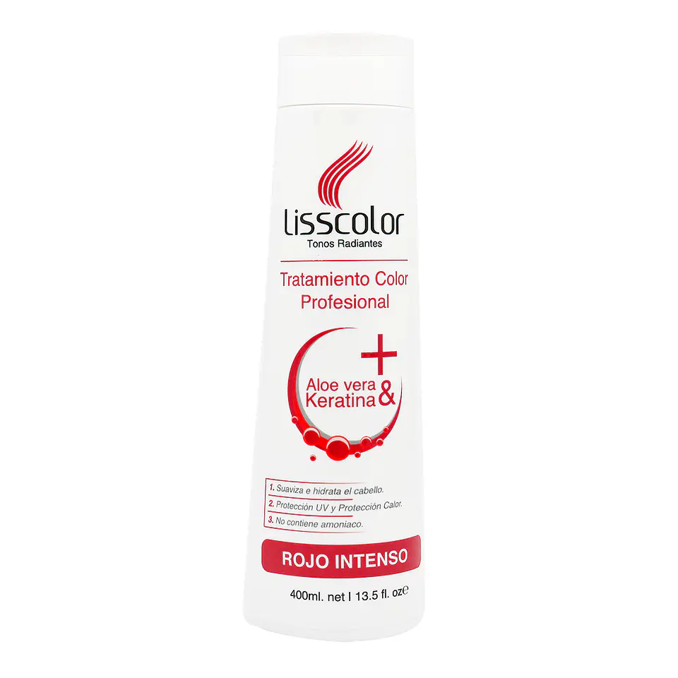 Tratamiento Color Profesional Lisscolor Rojo Intenso 400ml 1