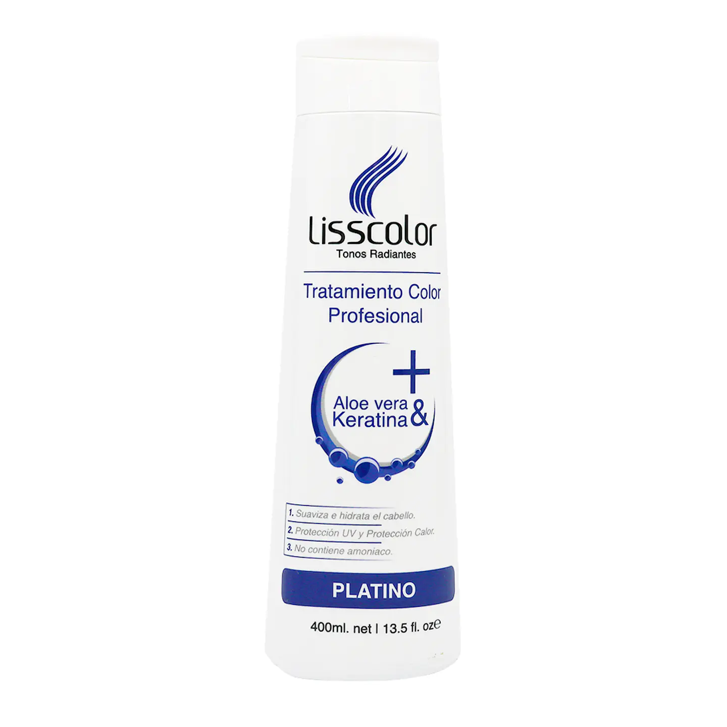 Tratamiento Color Profesional Lisscolor Platino 400ml 1