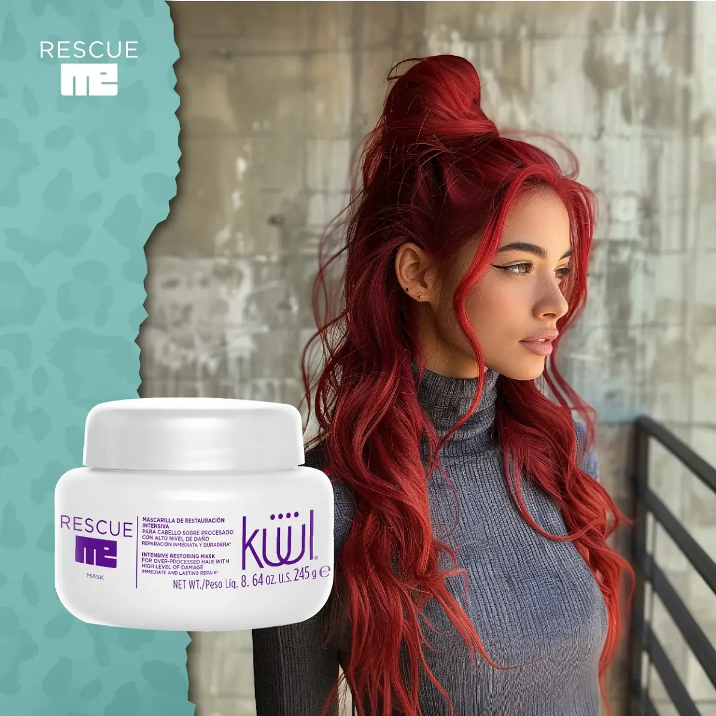 Mascarilla de Restauración Intensiva KÜÜL Rescue Me 245g 4