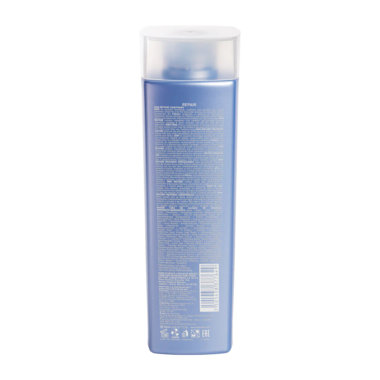 Acondicionador Restaurador TEC ITALY Omni Restore 300ml 4