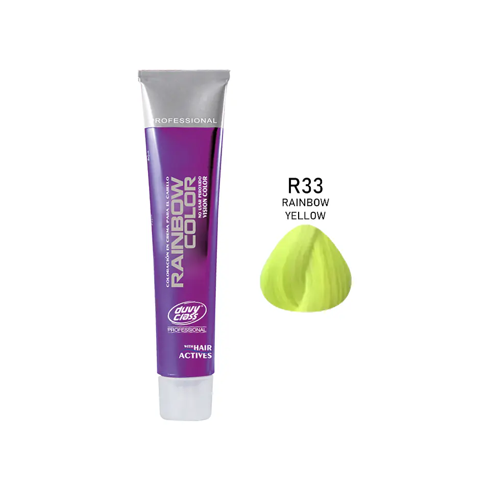 Tinte Permanente Fantasía Larga Duración DUVY CLASS Rainbow Color 60mL 11