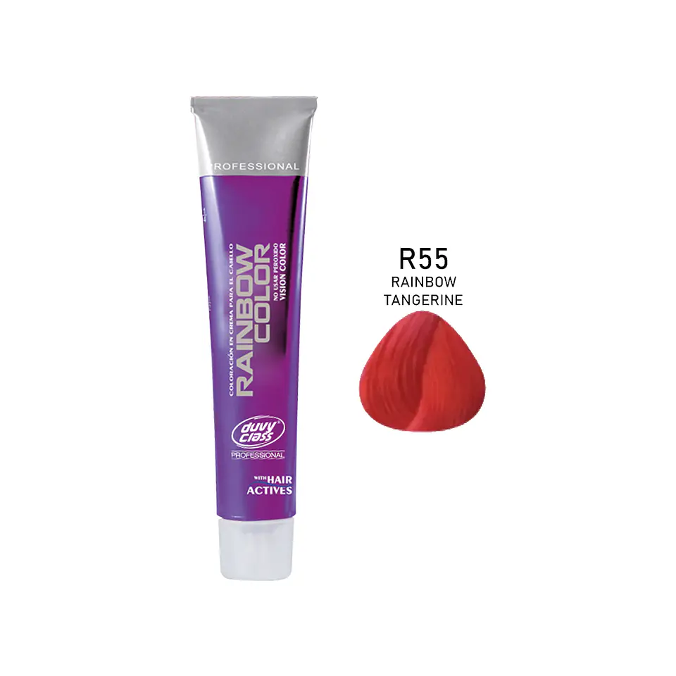 Tinte Permanente Fantasía Larga Duración DUVY CLASS Rainbow Color 60mL 9