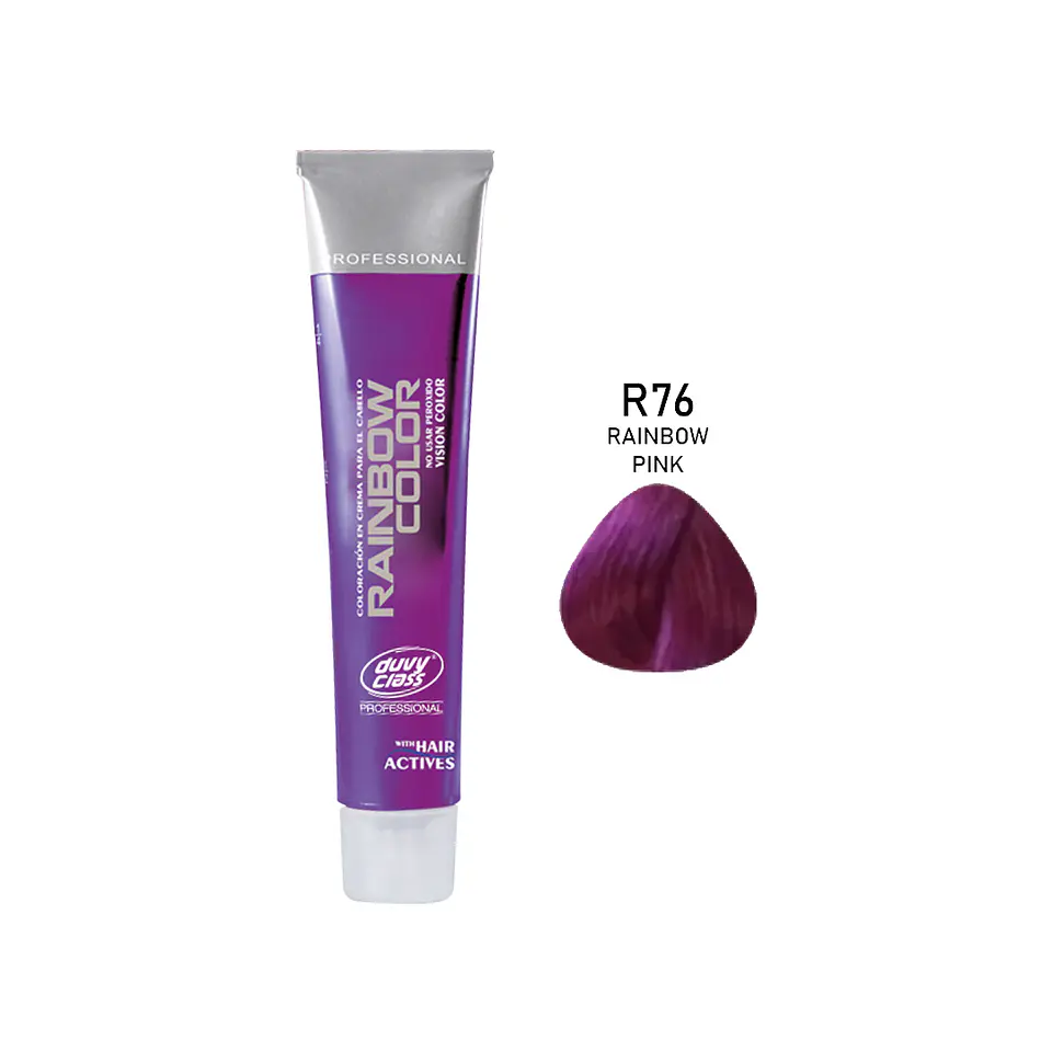 Tinte Permanente Fantasía Larga Duración DUVY CLASS Rainbow Color 60mL 7