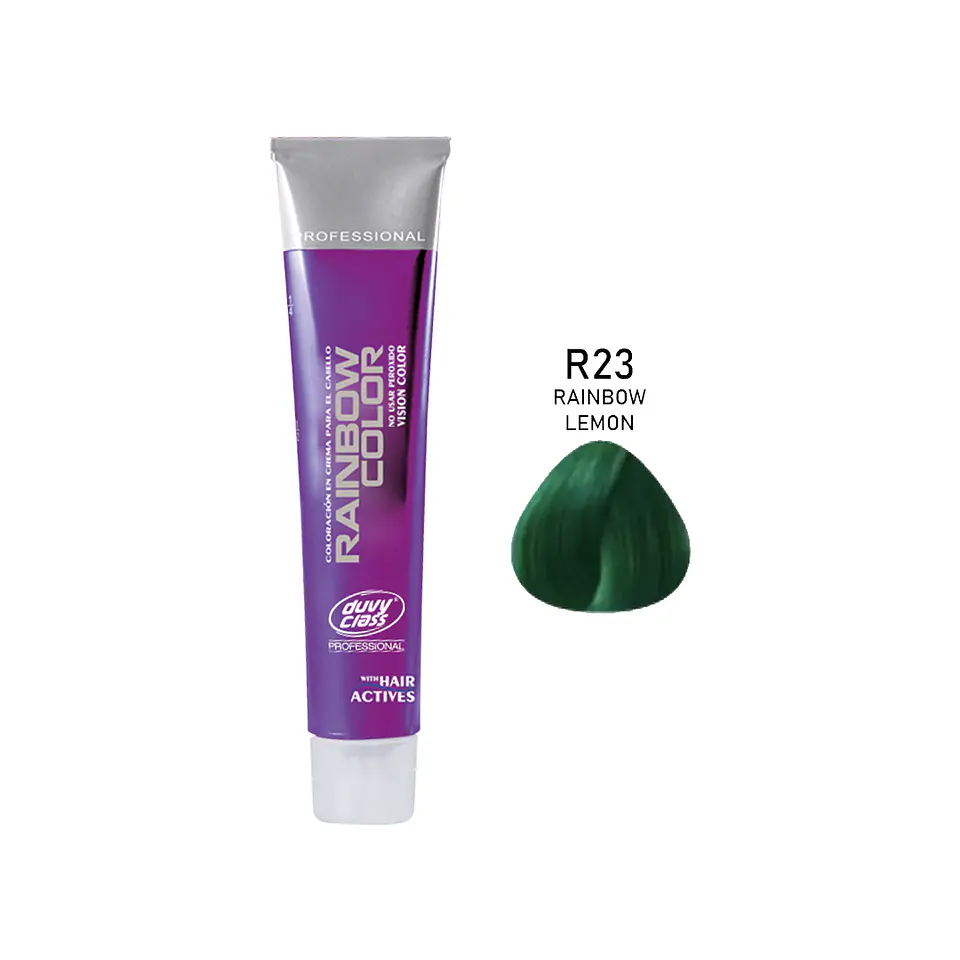 Tinte Permanente Fantasía Larga Duración DUVY CLASS Rainbow Color 60mL 6
