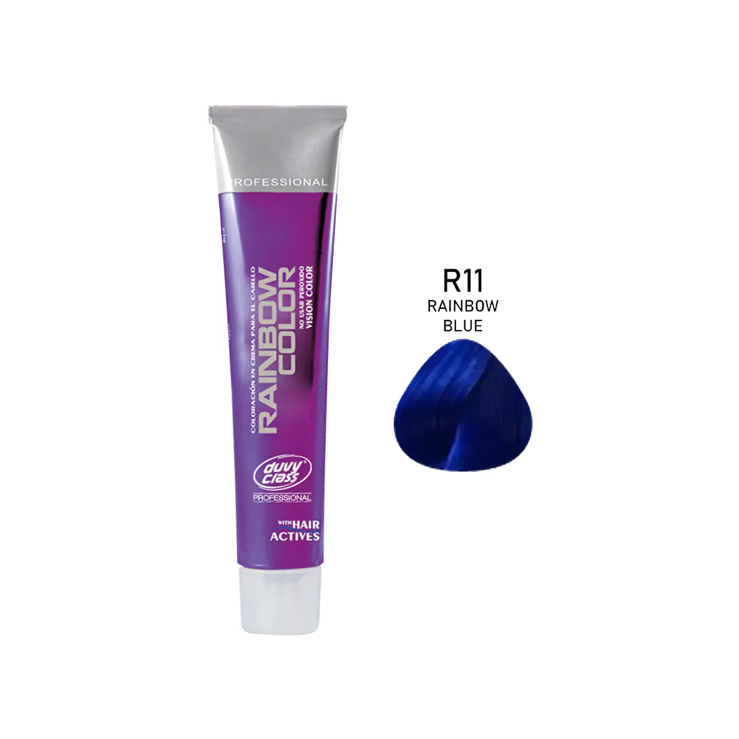 Tinte Permanente Fantasía Larga Duración DUVY CLASS Rainbow Color 60mL 4