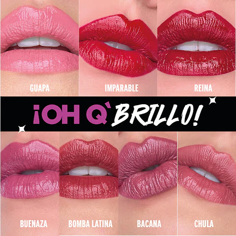Labial de Larga Duración ¡OH Q' Brillo! VOGUE Resist 3ml