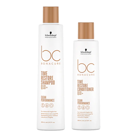 Combo Shampoo + Acondicionador BONACURE Q10+ Time Restore