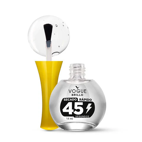 Brillo de Secado Rápido VOGUE 45 Segundos 14ml