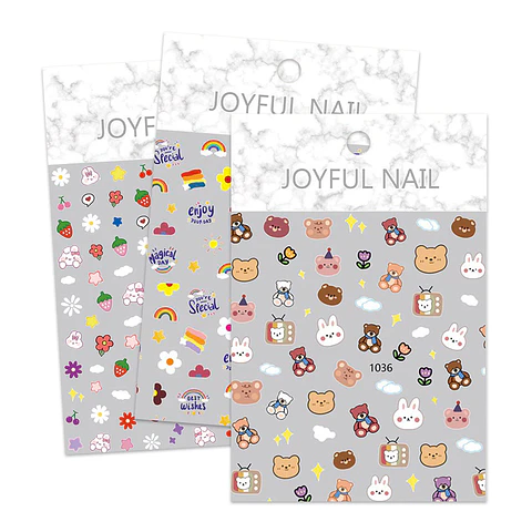 Stickers Cute para Uñas JOYFUL NAIL