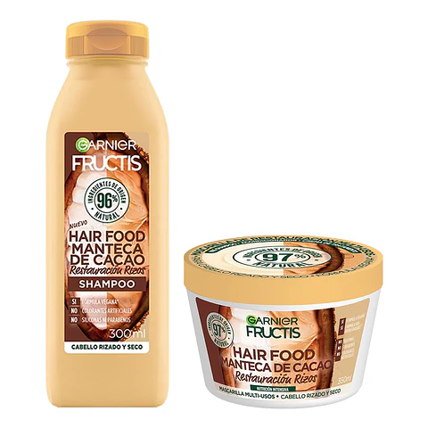 Combo de Nutrición y Reparación Rizos GARNIER Fructis