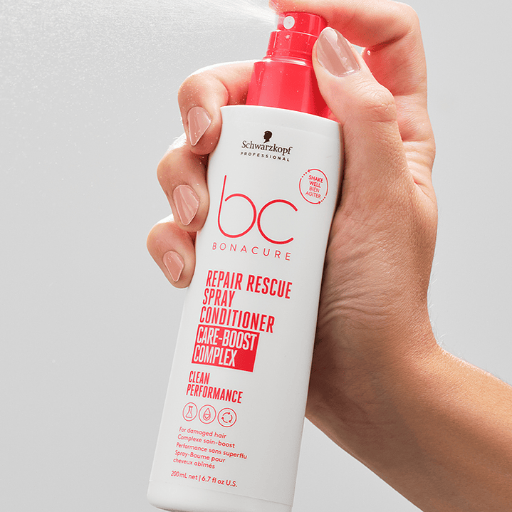 Spray Acondicionador Repair Rescue con Complejo Care Boost BONACURE 200ml 4